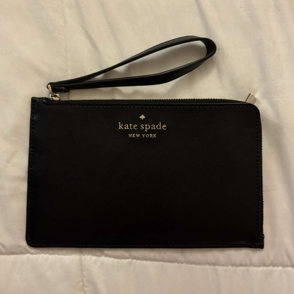 Kate Spade Black Wristlet